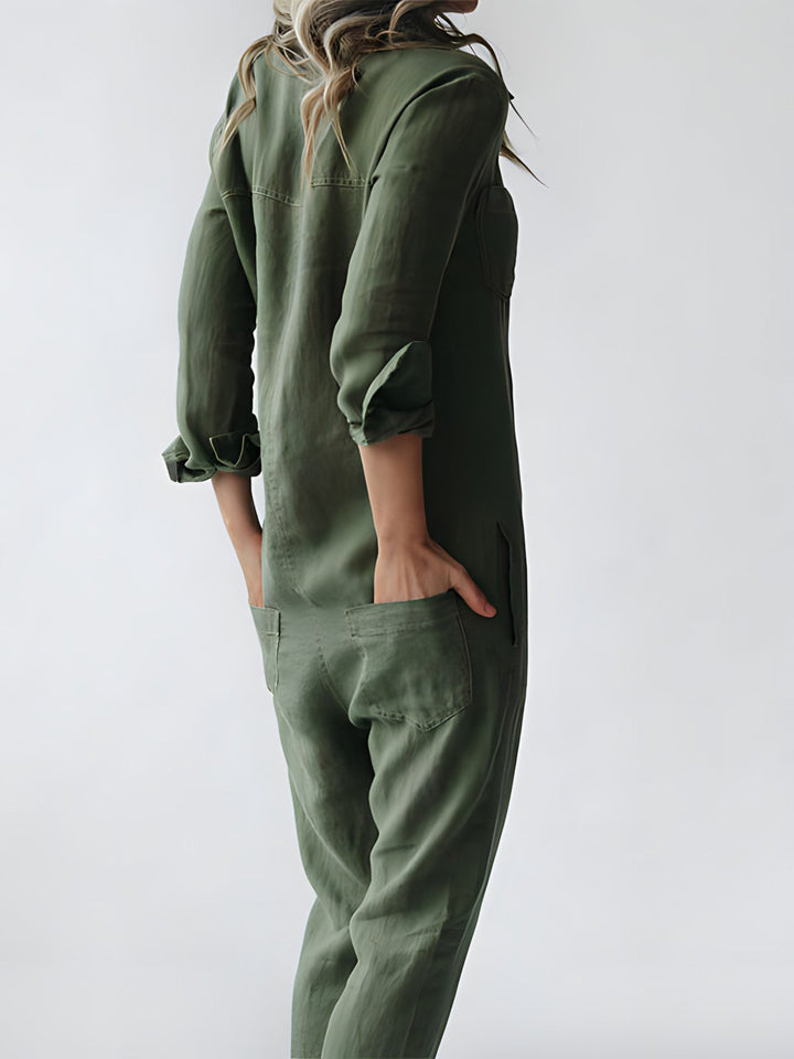Trendy Jumpsuit - Aria-Pink-S-State of Style