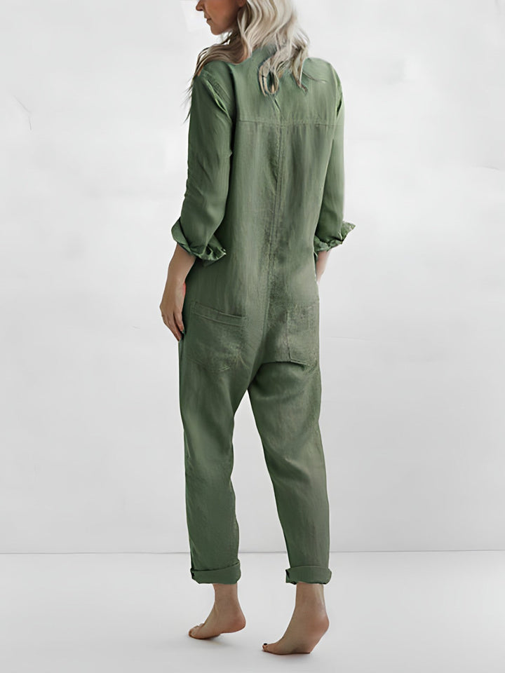 Trendy Jumpsuit - Aria-Pink-S-State of Style