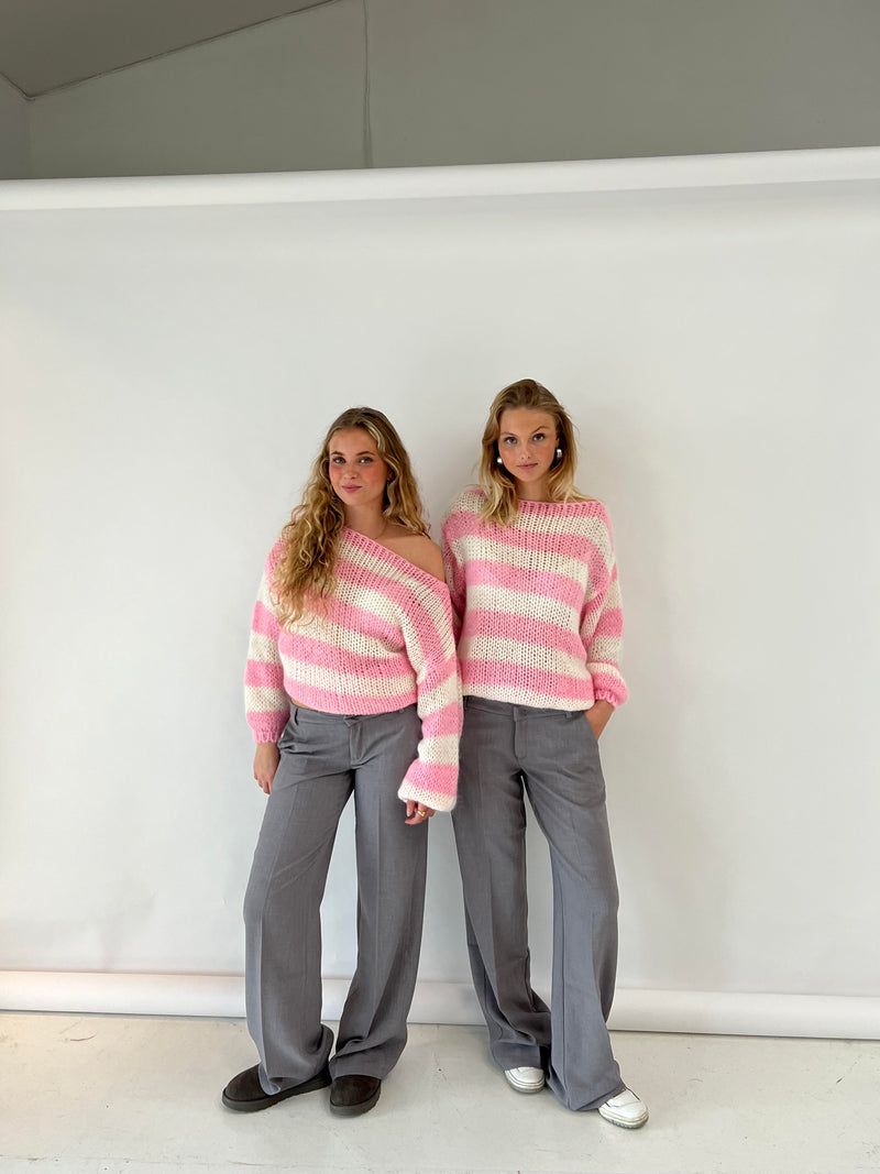 Trendy Knit Women's Sweater - Aurelia-Blue-XS/S-State of Style