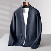 Trendy Knitted Men’s Vest - Noah-Blue-S-State of Style