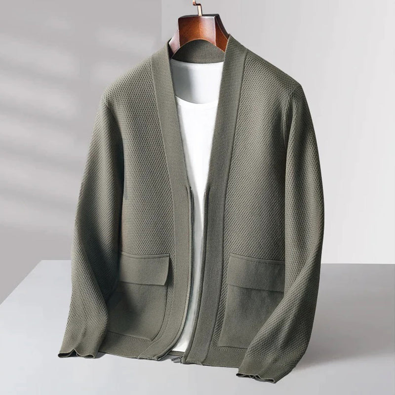Trendy Knitted Men’s Vest - Noah-Greeen-S-State of Style