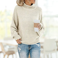 Trendy Knitted Women’s Sweater - Olivia-Beige-S-State of Style
