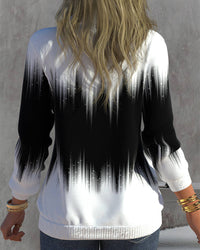 Trendy Ladies’ Zip Neck Jumper - Aurora-Black-S-State of Style