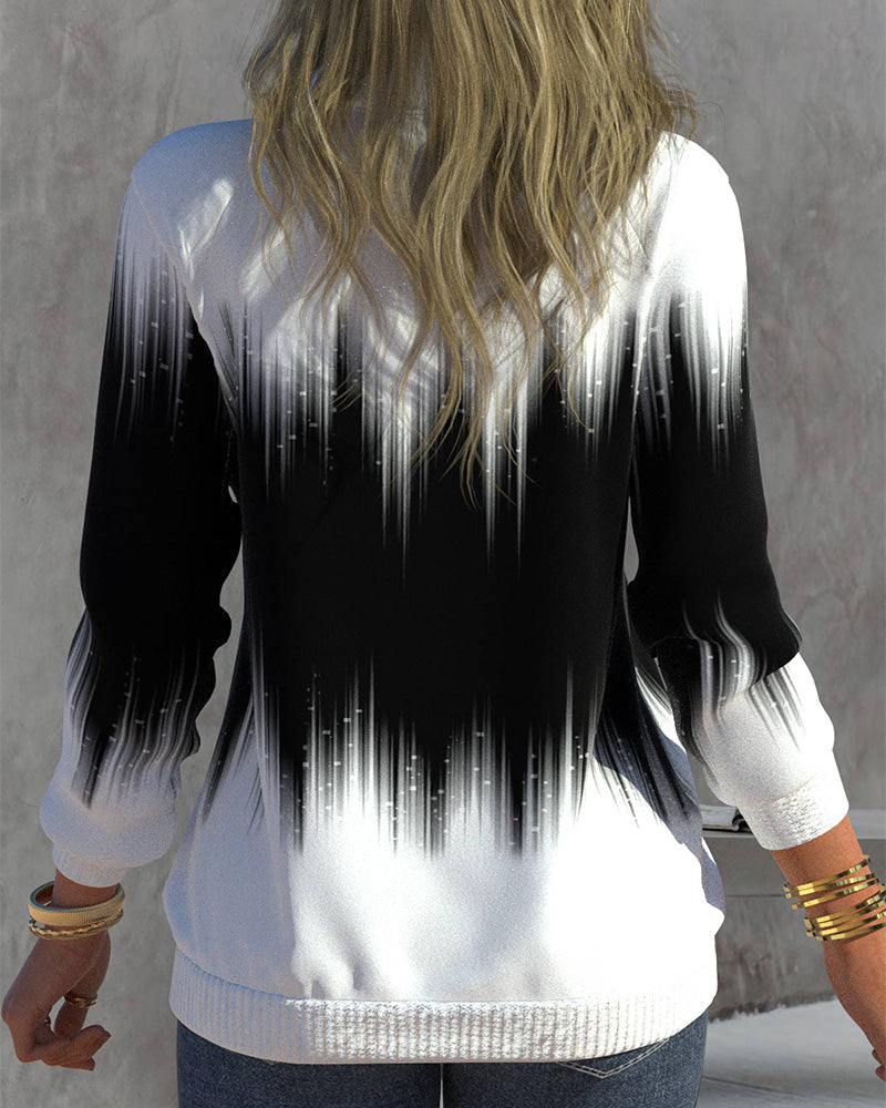 Trendy Ladies’ Zip Neck Jumper - Aurora-Black-S-State of Style