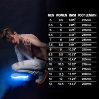 Trendy LED Sneakers with Rechargeable Lights - LumaBoost-Black-4-State of Style