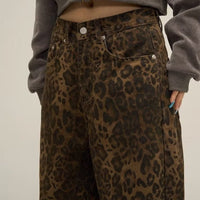 Trendy Leopard Print Jeans - Layla-Leopard-S-State of Style
