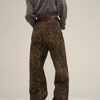 Trendy Leopard Print Jeans - Layla-Leopard-S-State of Style