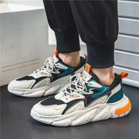 Trendy Lightweight Water-Resistant Hiking Shoes - TrailEase-Grey-Blue-8-State of Style