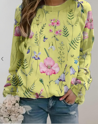 Trendy Luxurious Women's Jumper - Isabella-Light Green-S-State of Style