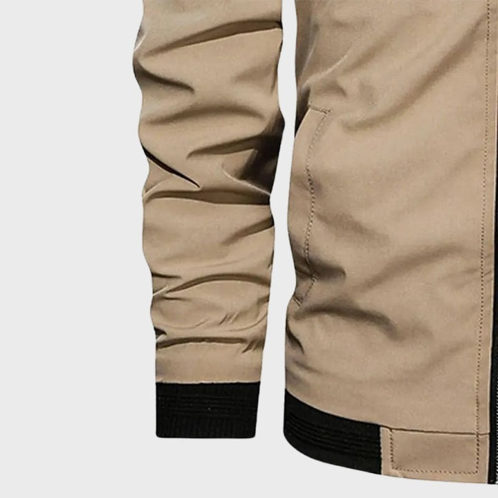 Trendy Men's Bomber Jacket - Chase-Blue-M-State of Style