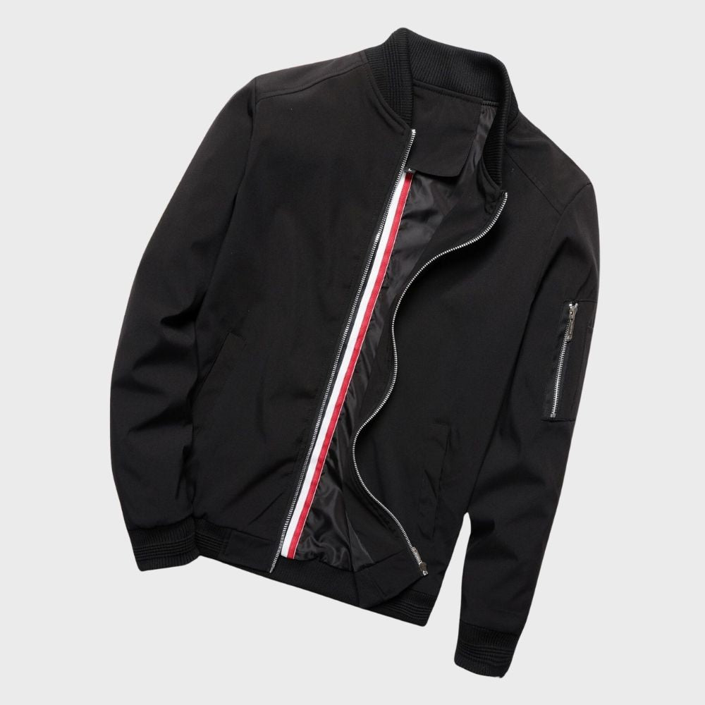 Trendy Men's Bomber Jacket - Chase-Blue-M-State of Style