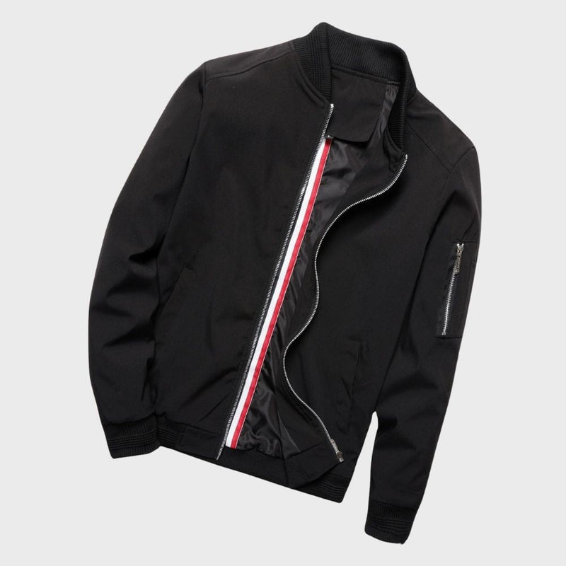 Trendy Men's Bomber Jacket - Chase-Blue-M-State of Style