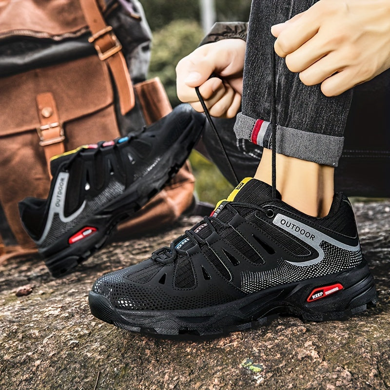 Trendy Men's Hiking Shoes – PeakPioneer-Black-7-State of Style