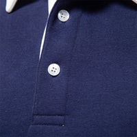 Trendy Men’s Polo Pullover - James-Blue-S-State of Style
