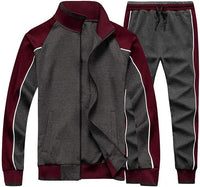 Trendy Men’s Tracksuit - Jake-Grey-S-State of Style