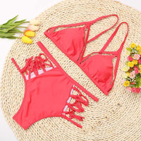 Trendy Multistring Bikini - Lilian-White-S-State of Style