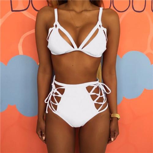 Trendy Multistring Bikini - Lilian-White-S-State of Style