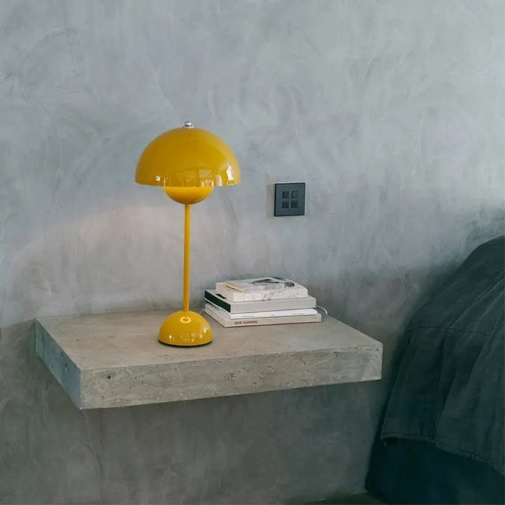 Trendy Mushroom-shaped Design Lamp - MushLuxe-White-Small (23cm)-State of Style