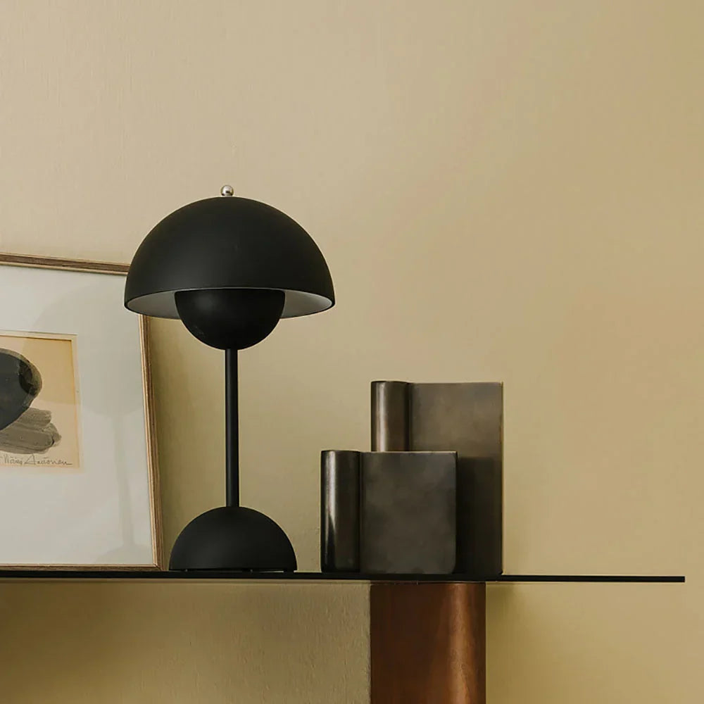 Trendy Mushroom-shaped Design Lamp - MushLuxe-White-Small (23cm)-State of Style