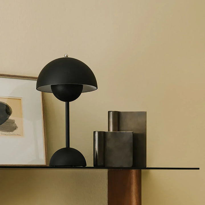Trendy Mushroom-shaped Design Lamp - MushLuxe-White-Small (23cm)-State of Style