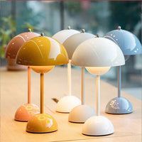 Trendy Mushroom-shaped Design Lamp - MushLuxe-White-Small (23cm)-State of Style