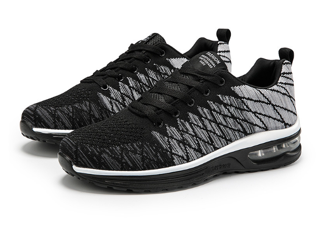 Trendy Orthopaedic Casual Sneakers for Women – Liva-Black-4-State of Style