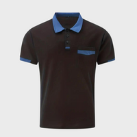 Trendy Polo Shirt for Men - Leo-Navy Blue-S-State of Style