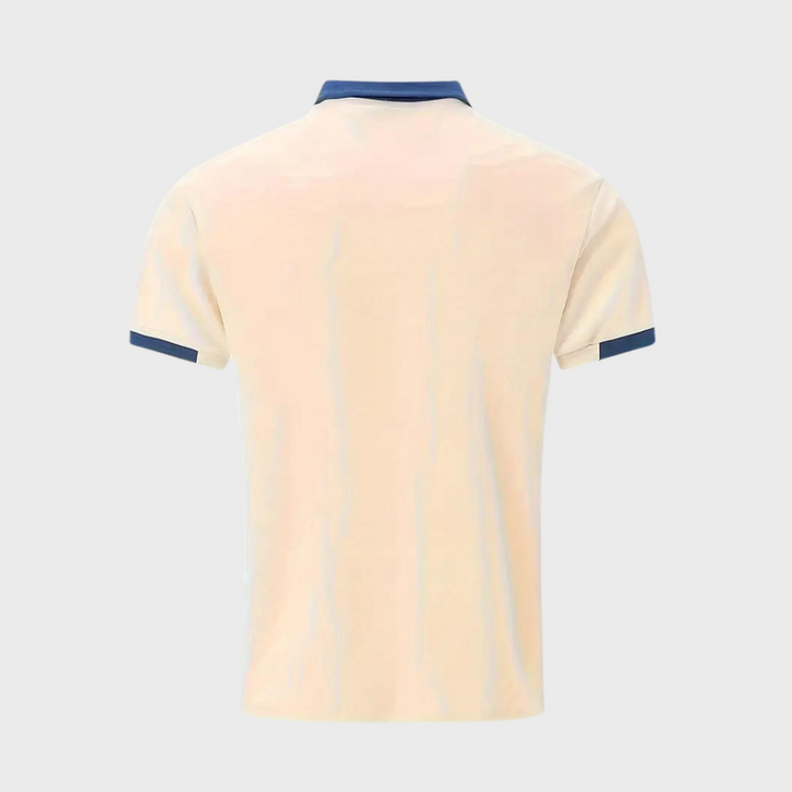 Trendy Polo Shirt for Men - Leo-Navy Blue-S-State of Style