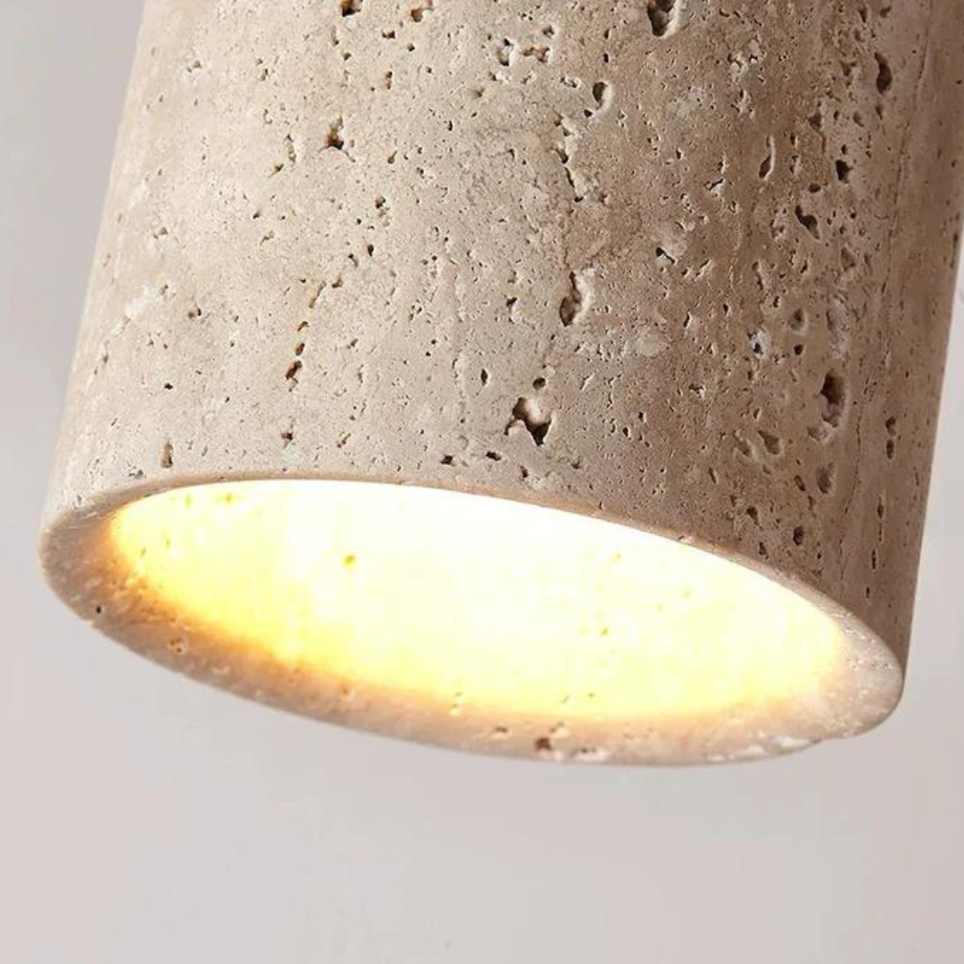 Trendy Round Japanese Style Ceiling Lamp - ZenLight-Brown-Warm light (3000K)-State of Style