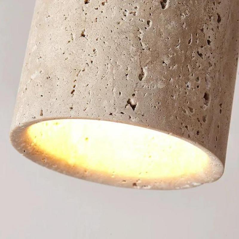 Trendy Round Japanese Style Ceiling Lamp - ZenLight-Brown-Warm light (3000K)-State of Style
