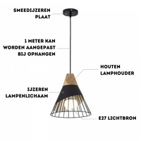 Trendy Scandinavian Industrial Pendant Light - UrbanBeam-Rust Orange-State of Style