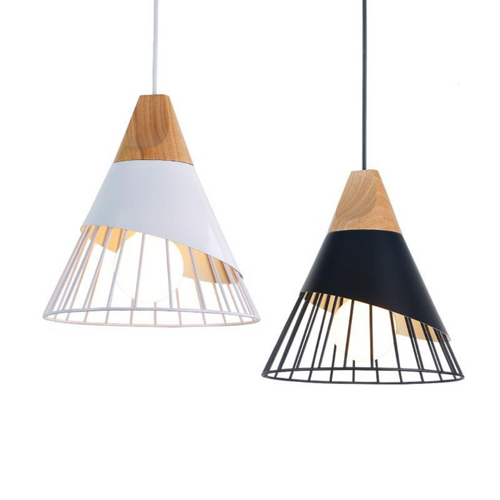 Trendy Scandinavian Industrial Pendant Light - UrbanBeam-Rust Orange-State of Style
