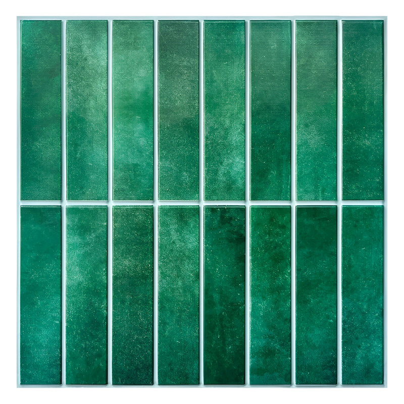 Trendy Self-Adhesive Wall Panels - PeelLux-Dark Green-State of Style