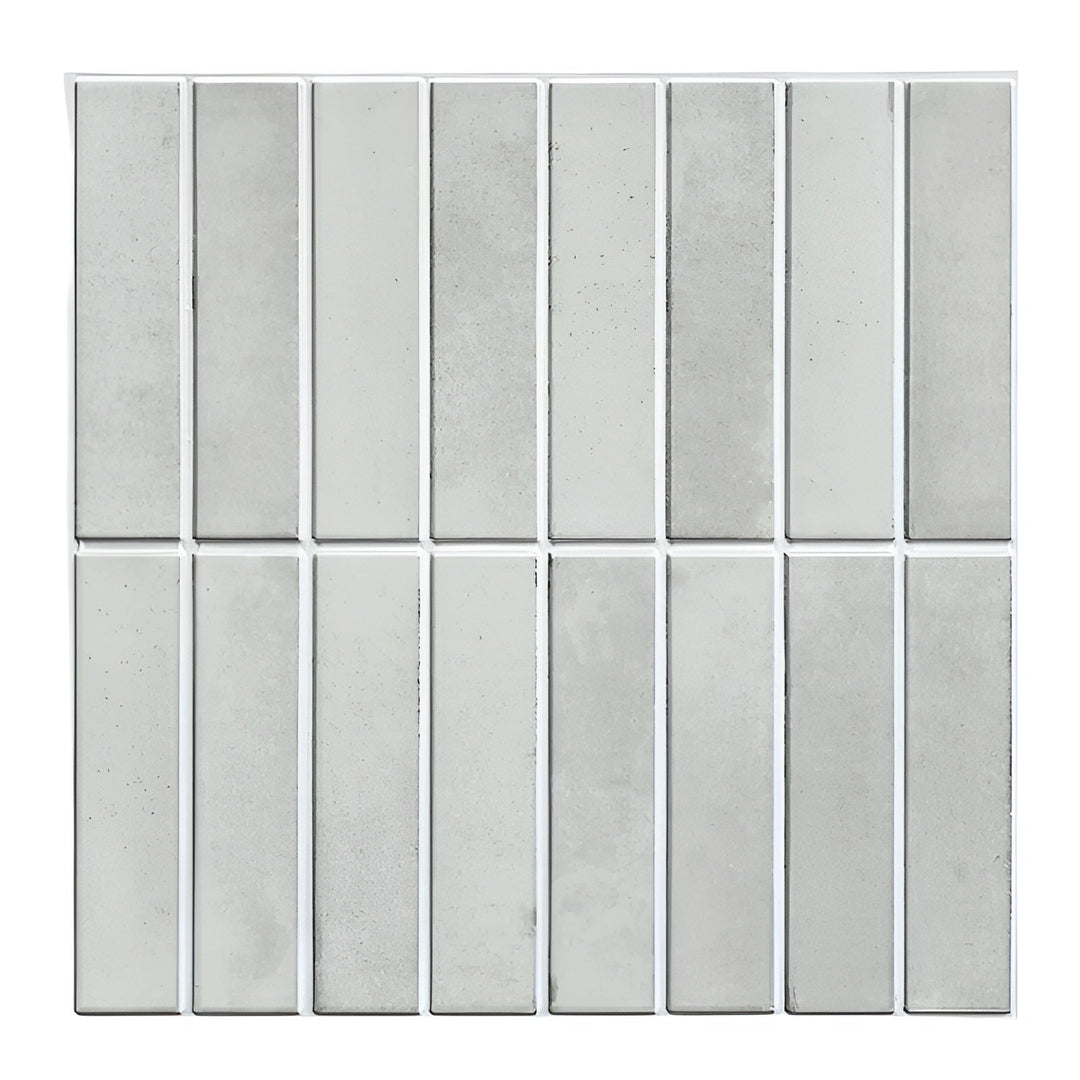 Trendy Self-Adhesive Wall Panels - PeelLux-Grey-State of Style
