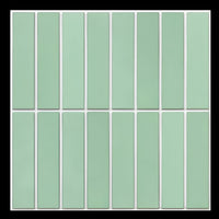Trendy Self-Adhesive Wall Panels - PeelLux-Light Green-State of Style