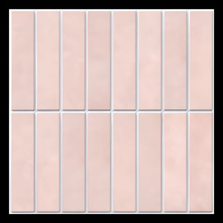 Trendy Self-Adhesive Wall Panels - PeelLux-Light Pink-State of Style