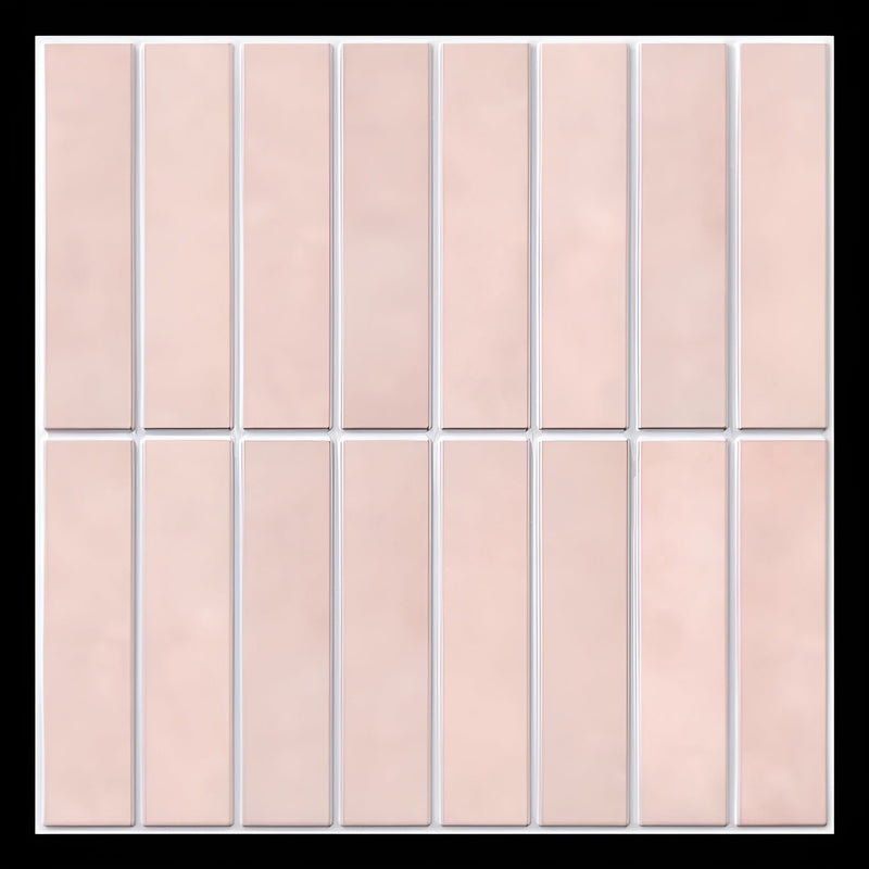 Trendy Self-Adhesive Wall Panels - PeelLux-Light Pink-State of Style