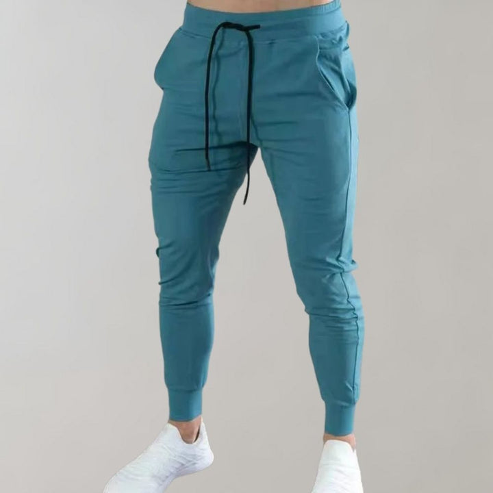Trendy Slim Fit Jogging Pants for Men - Niko-Black-M-State of Style