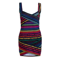 Trendy Striped Bodycon Mini Dress for Women – Liana-S-State of Style