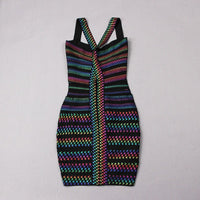 Trendy Striped Bodycon Mini Dress for Women – Liana-S-State of Style
