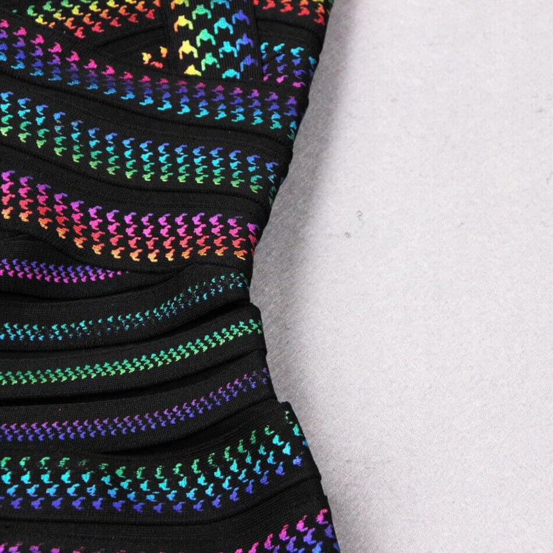 Trendy Striped Bodycon Mini Dress for Women – Liana-S-State of Style