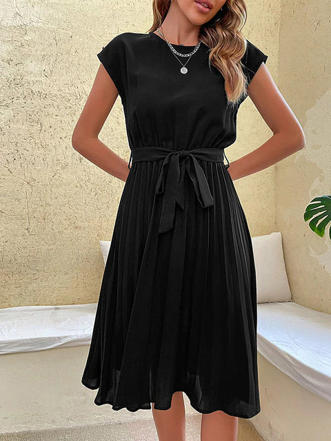 Trendy Summer Dress - Felina-Black-S-State of Style