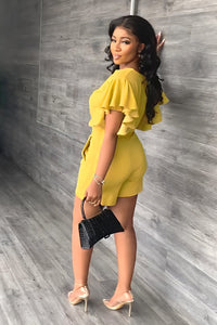Trendy summer two-piece set with pleated design – Marlene-Green-S-State of Style