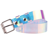 Trendy Transparent Eyelet Belt-Square-State of Style