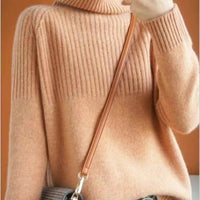 Trendy Turtleneck for Women - Serena-Champagne-S-State of Style