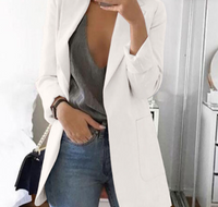 Trendy Women’s Blazer Vest – Elise-White-S-State of Style