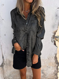 Trendy Women's Blouse – Evelyn-Black-S-State of Style