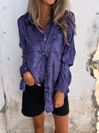 Trendy Women's Blouse – Evelyn-Purple-S-State of Style