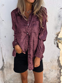 Trendy Women's Blouse – Evelyn-Red-S-State of Style