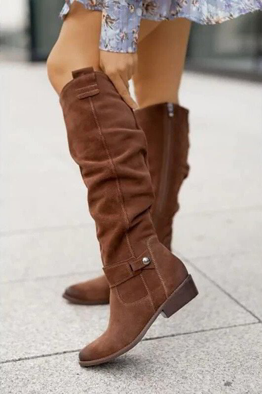 Trendy Women's Boots - Bella-Beige-35-State of Style